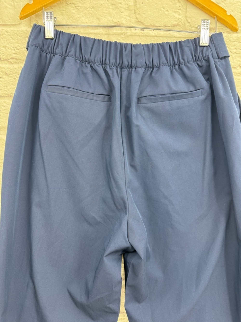 The Limited Tie Waist Jogger Pants Size 10 Blue Workwear Minimalist Chic Career - Picture 9 of 13